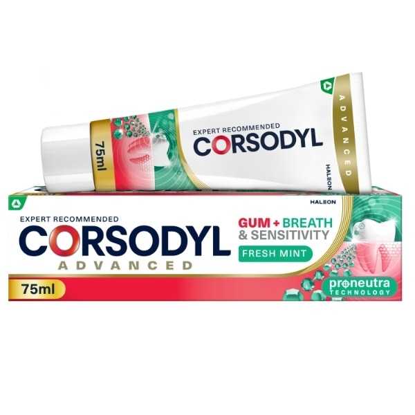 Corsodyl Gum Breath Sensitivity Toothpaste