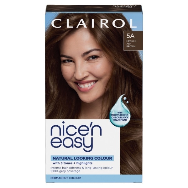 Clairol Nice'n Easy Hair Dye 5A Medium Ash Brown