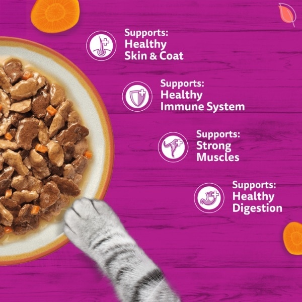 Whiskas Pouch Tasty Mix Country Gravy 12X85g