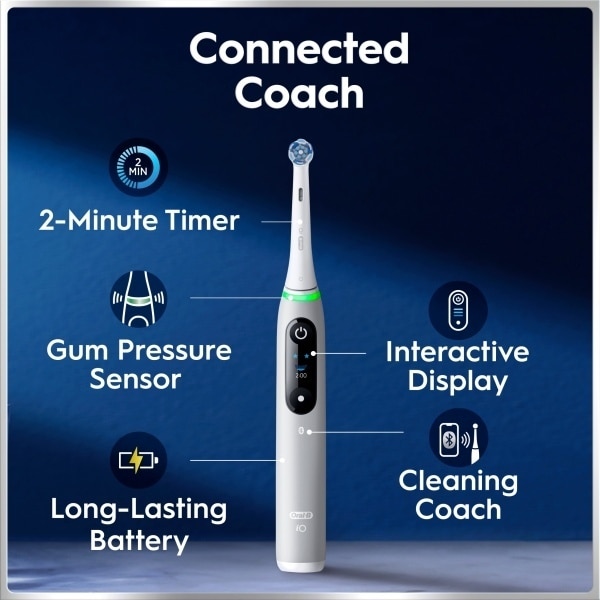 Oral B Io6 Grey Opal Ultimate Clean Toothbrush