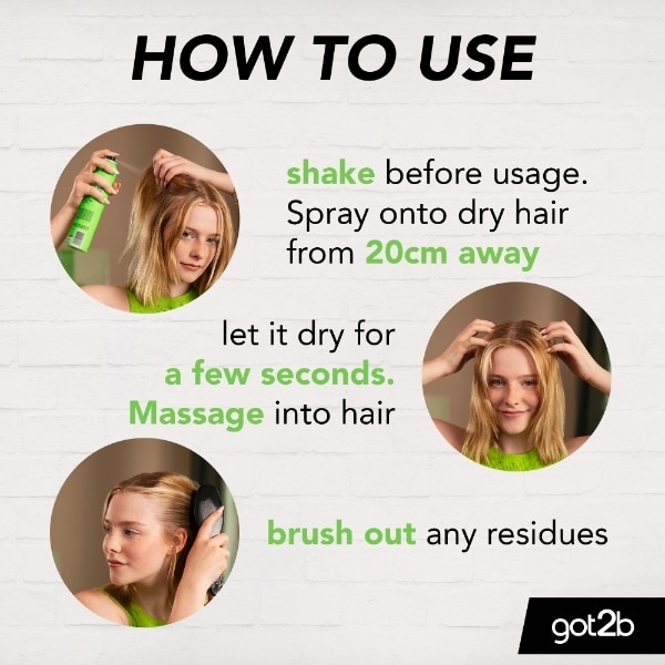 Got2B Fresh It Up Extra Dry Shampoo 200ml