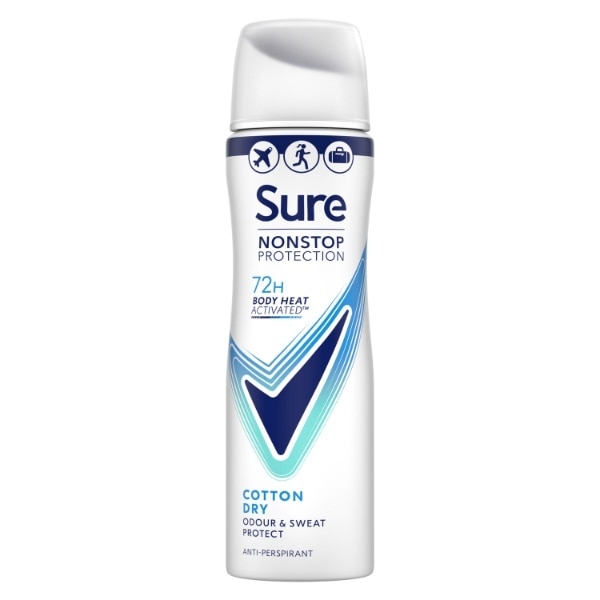 Sure Compressed Anti Perspirant Deodorant Cotton 75ml