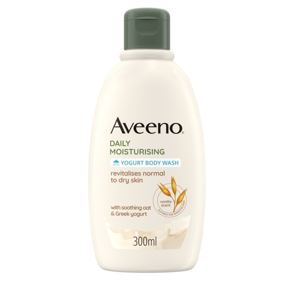 Aveeno Vanilla & Oats Body Wash 300ml