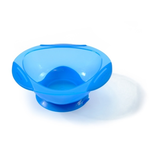 Griptight Suction Feeding Bowl Blue