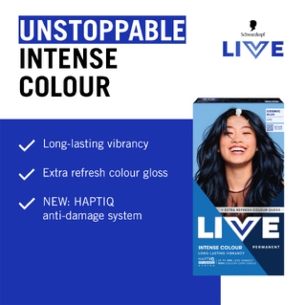 Live Intense Colour 090 Cosmic Blue