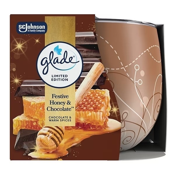 Glade Candle Honey Chocolate 108g