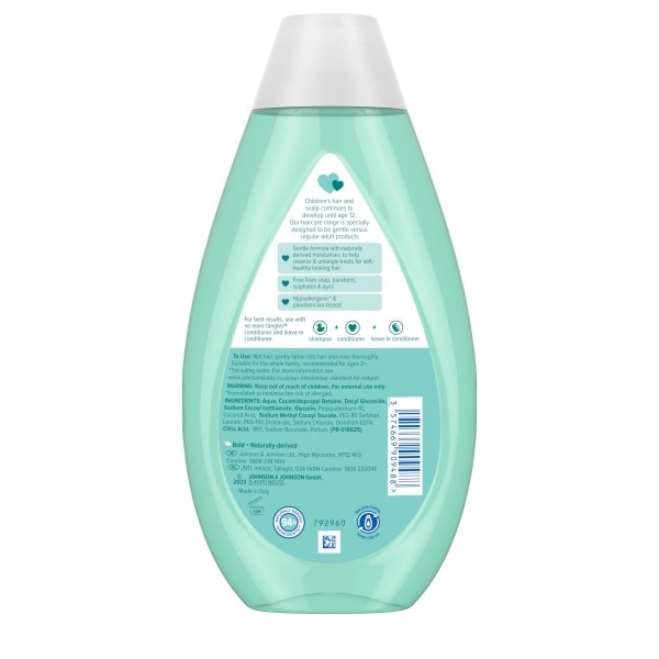J&J Kids No More Tangles Shampoo 500ml