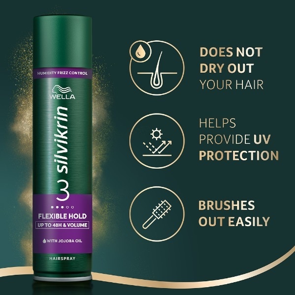 Silvikrin Hairspray Flexible Hold 400ml