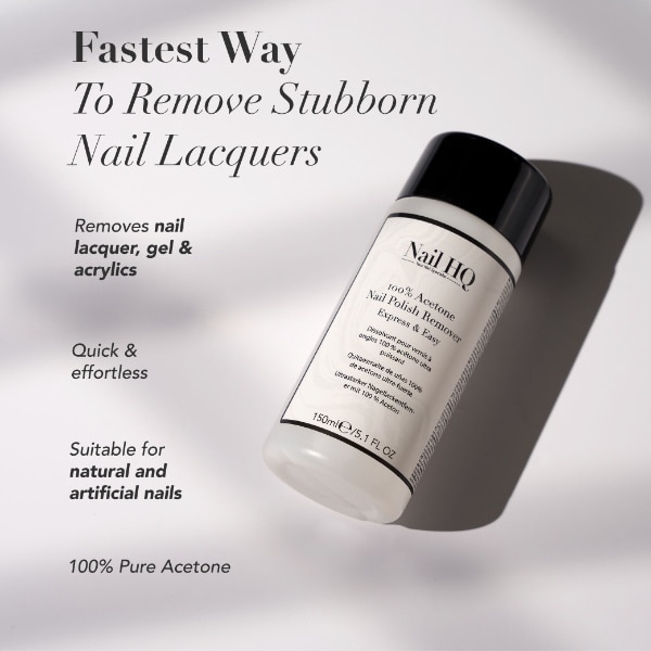 Nail Hq Acetone Nailpolish Remover 150ml