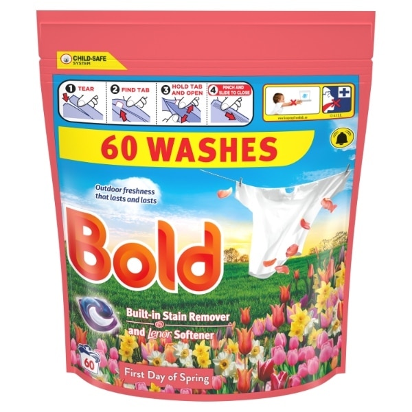 Bold 2In1 Pods First Day Spring 60 Pack