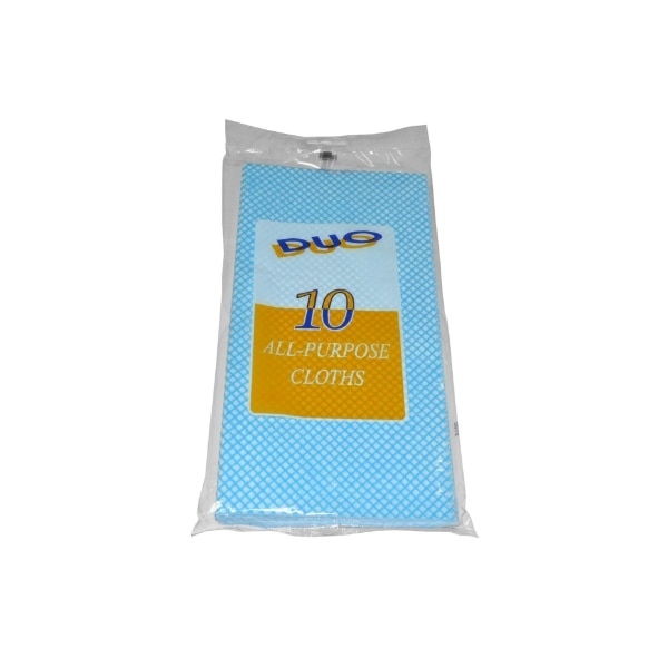 DUO ALL PURPOSE CLOTH 10 PK