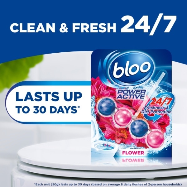 Bloo Power Activ Boost Fresh Flowers 50g