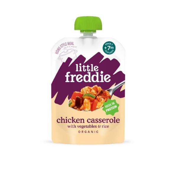 Little Freddie Organic Chicken Casserole With Vegetables & Rice
