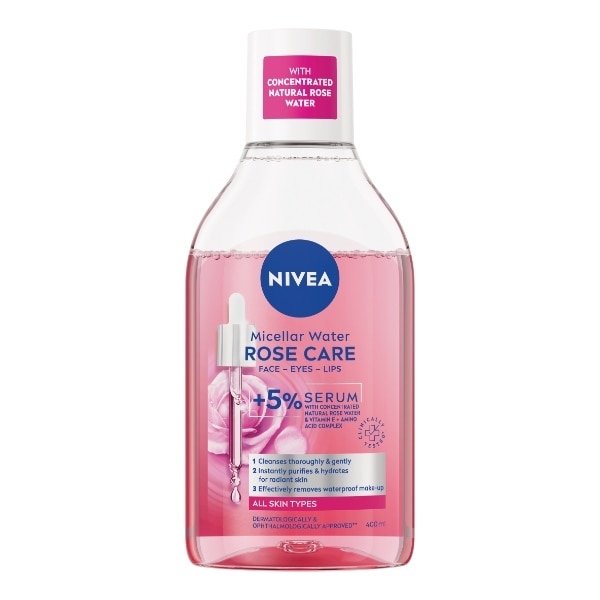 Nivea Rose Care Serum Micellar Water 400ml