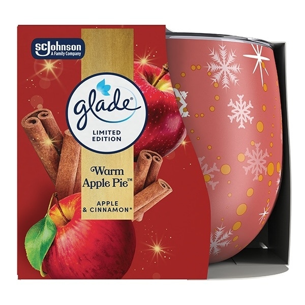 Glade Warm Apple Pie Candle 120g
