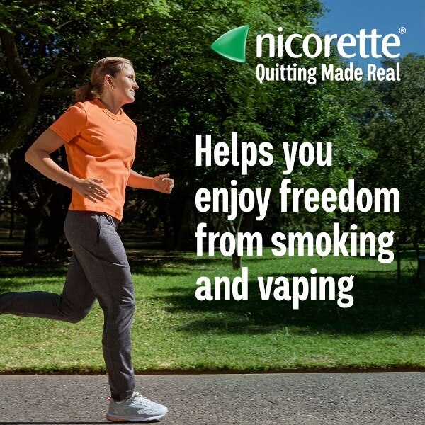 Nicorette Icy White Whitening Gum 2mg 105s