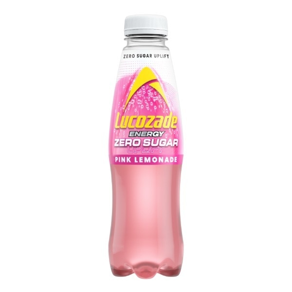 Lucozade Zero Pink Lemonade 500ml