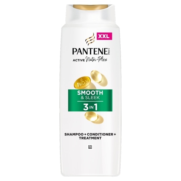 Pantene Pro-V Smooth 3In1 Shampoo 625ml