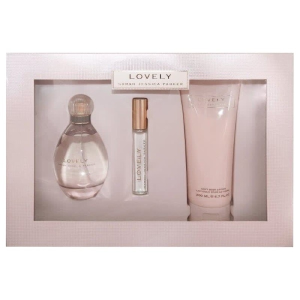 Sarah Jessica Parker Lovely 80ml EDP 10ml Roller 100ml Showergel