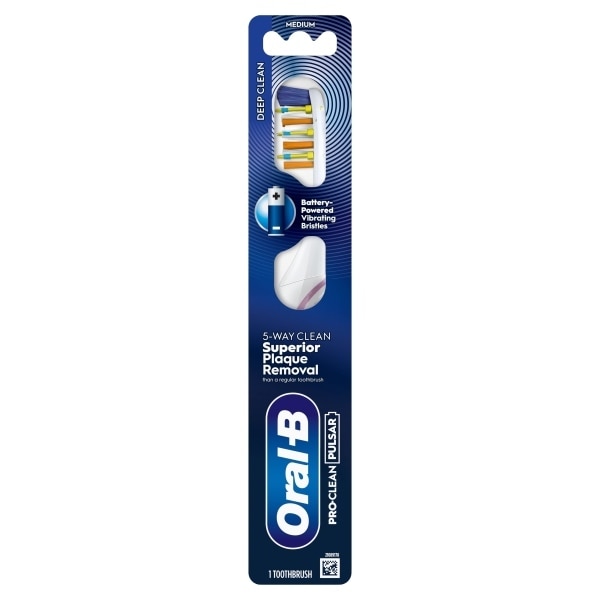 Oral B Pulsar Pro Clean Medium Manual Toothbrush