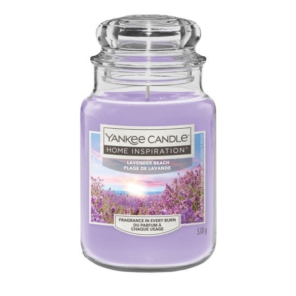 Yankee Hi Large Jar Lavender Beach 538g