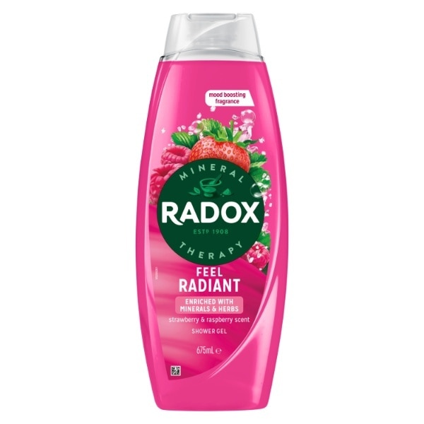 Radox Shower Gel Feel Radiant 675ml