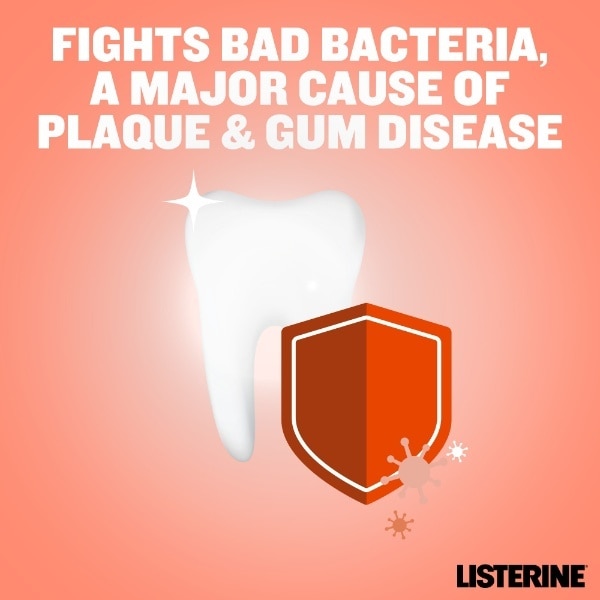 Listerine Smart Rinse Kids Mouthwash Berry 250ml