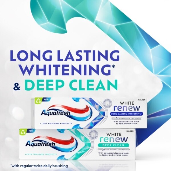 Aquafresh White Renewel Lasting Toothpaste 75ml