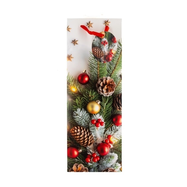 Wine Bottle Bag Christmas Style Tree