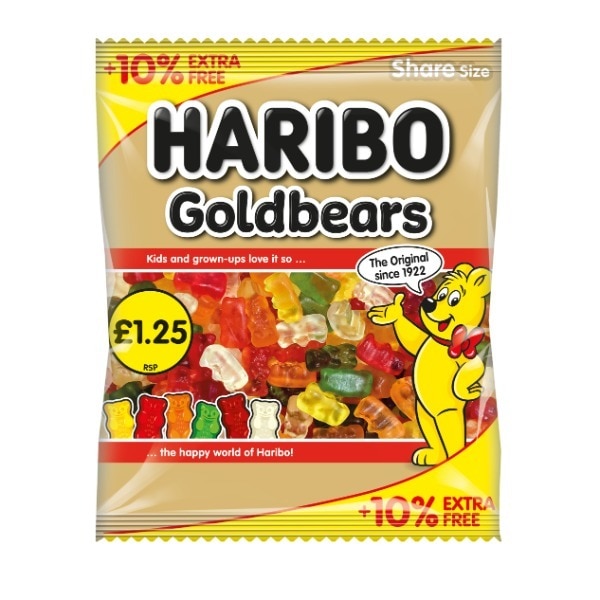 Haribo Gold Bears Extra Fill 145g