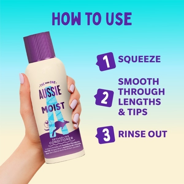 Aussie Miracle Moist Conditioner 100ml