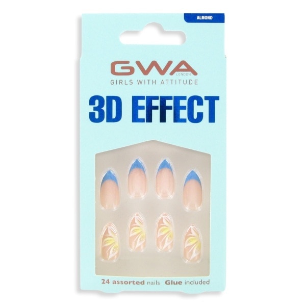 Ga7388 Blossom Sky - 3D False Nails