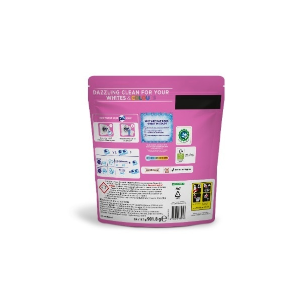 Daz All-In-1 Laundry Pods Cherry Blossom 54 Pack