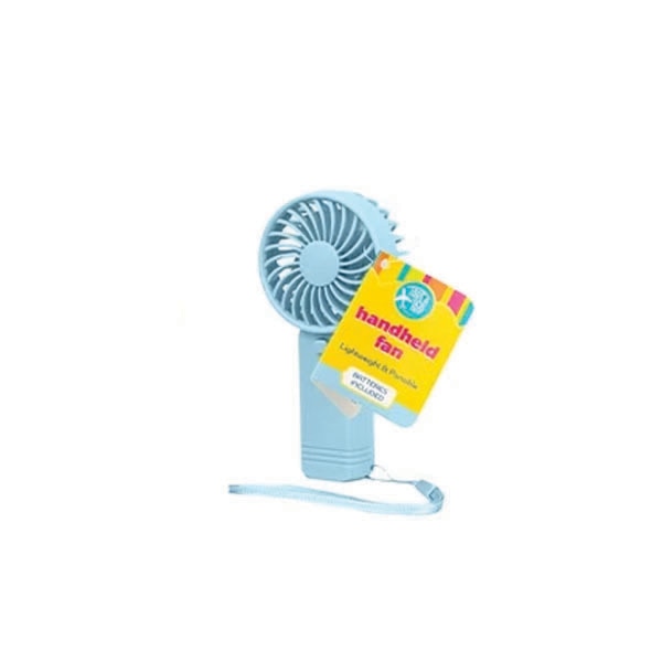 Handheld Fan Pale Blue