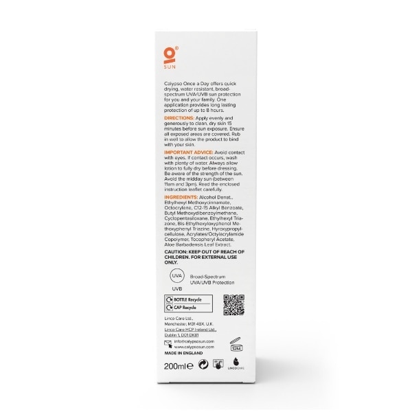 Calypso Once A Day Spf30 200ml