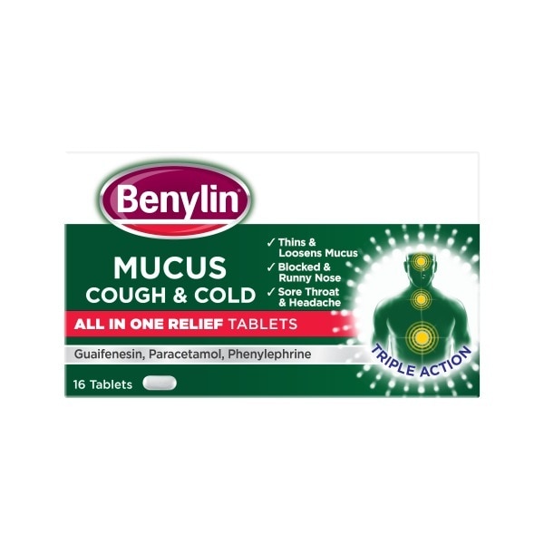 Benylin Mucus All In One Tablets
