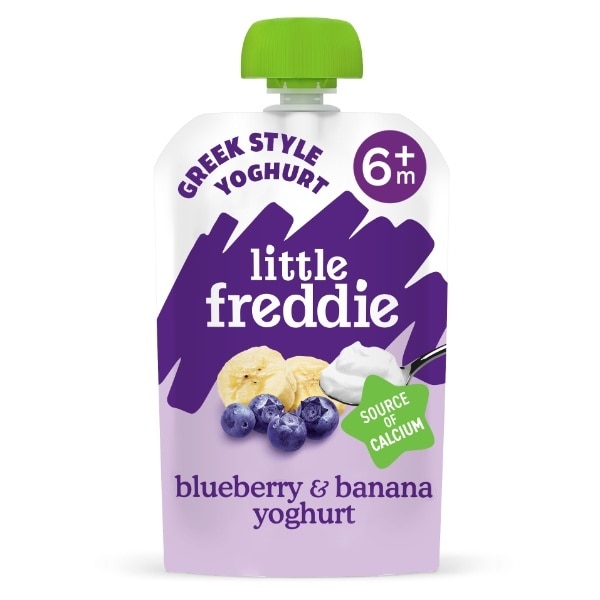 Little Freddie Organic Creamy Blueberry & Banana With Greek Style Yoghurt