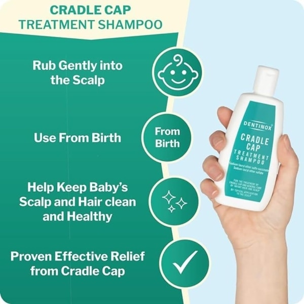 Dentinox Cradle Cap Shampoo 125ml