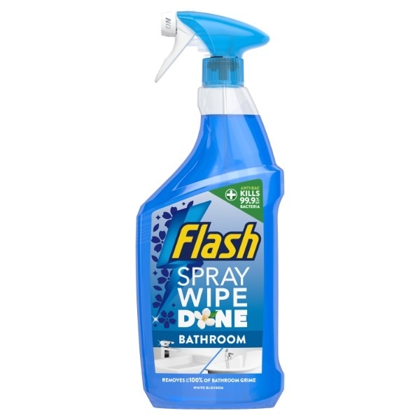 Flash Spray Wipe Done Bathroom 800ml