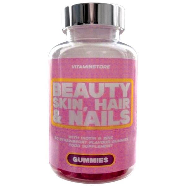 Vitamin Store Skin Hair Nails Gummies 60s