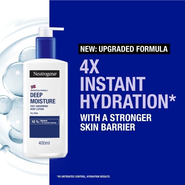 Neutrogena Deep Moisture Lot Dry 400ml
