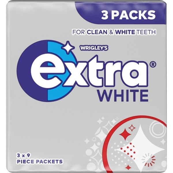 Wrigley Extra White 3 Pack