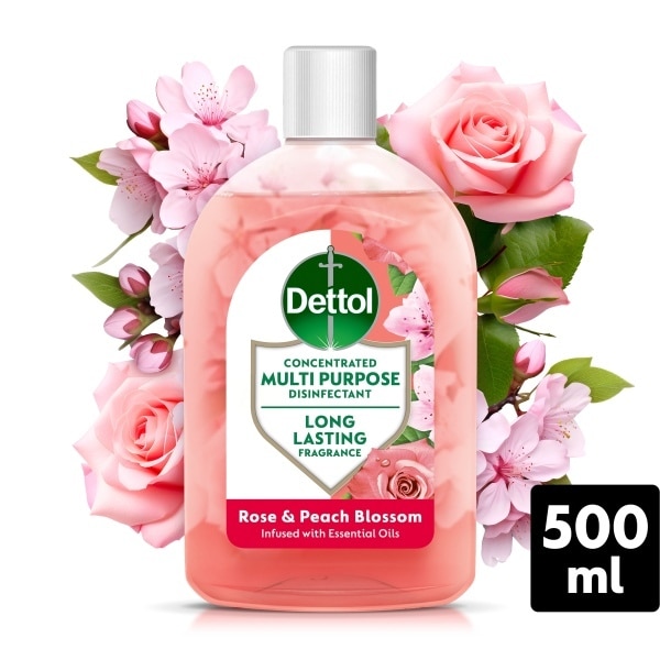 Dettol Rose & Peach Blosssom Asl 500Mlx24