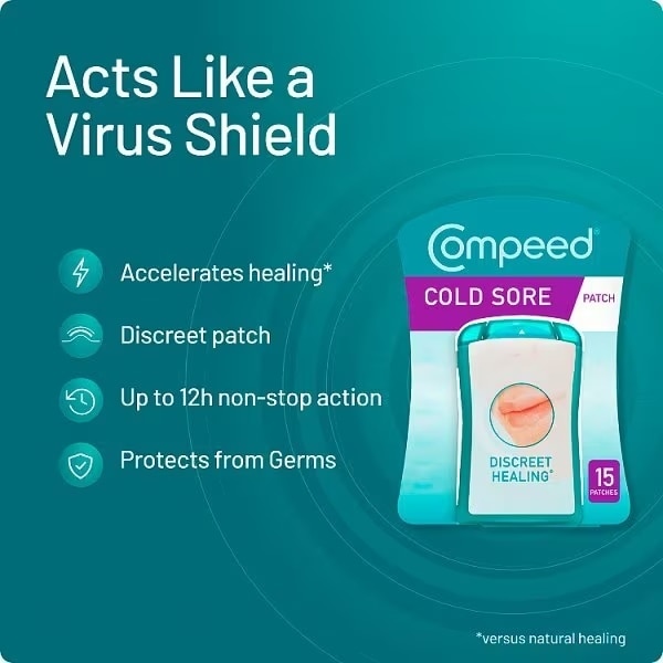 Compeed Coldsore Patch 15 Pack