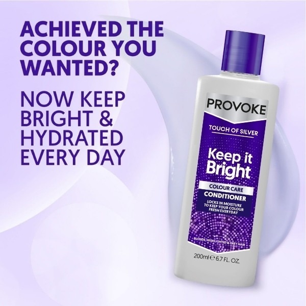 Provoke Touch Of Silver Colour Care Conditioner 200ml