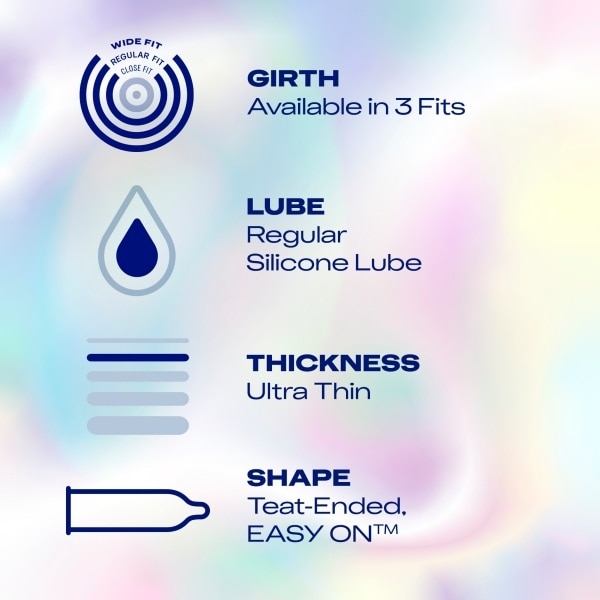 Durex Nude, Ultra Thin, 12 Condoms