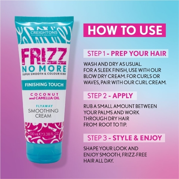 Creightons Frizz No More Smoothing Finishing Cream 100ml