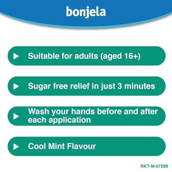 Bonjela Adults Cool Mint Gel 15g