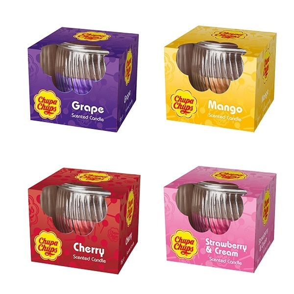 Chupa Chups Scented Glass Jar Candle 85g