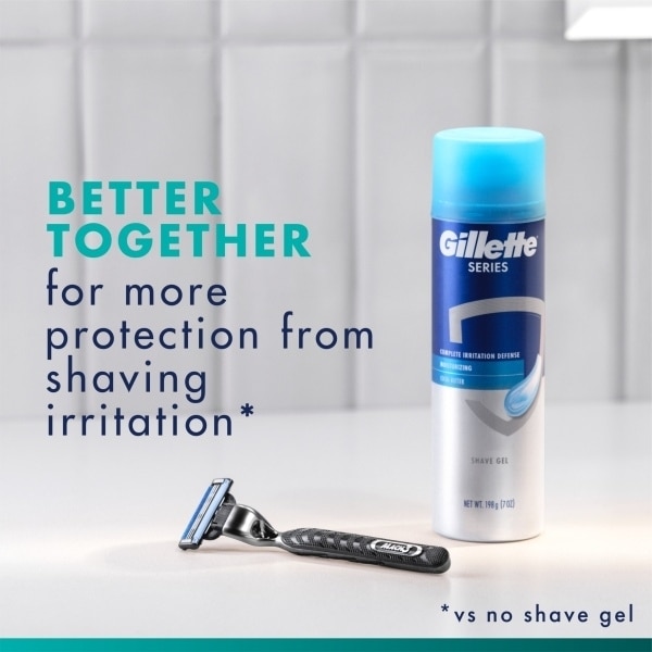 Gillette Mach3 Starter Kit 4 Blade 8s